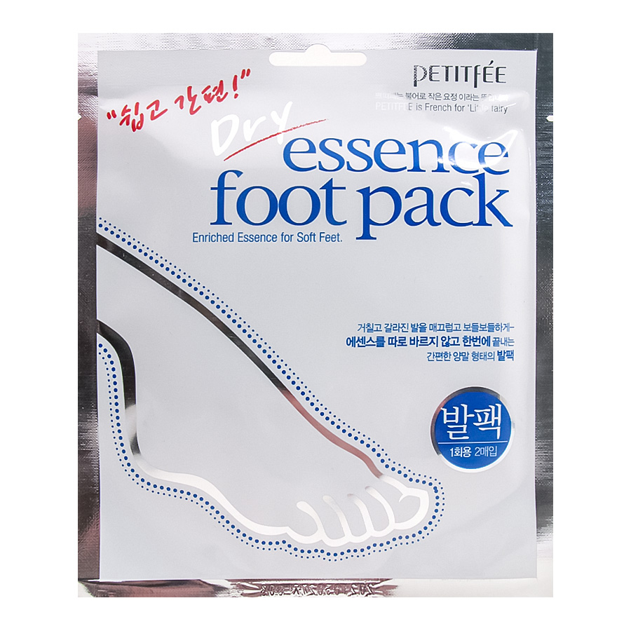 Petitfee Dry Essence Foot Pack -