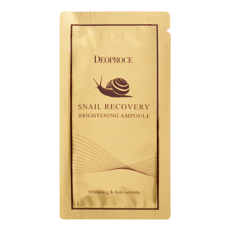 DEOPROCE SNAIL RECOVERY BRIGHTENING AMPOULE [POUCH]