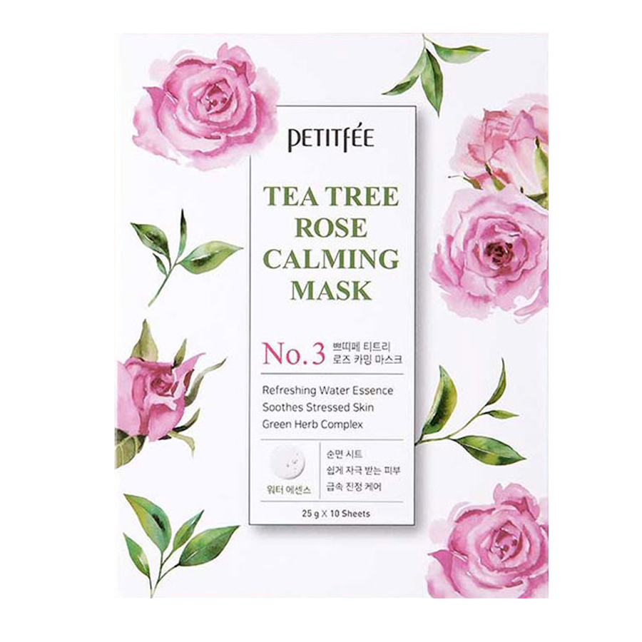 Petitfee Tea Tree Rose Calming Mask