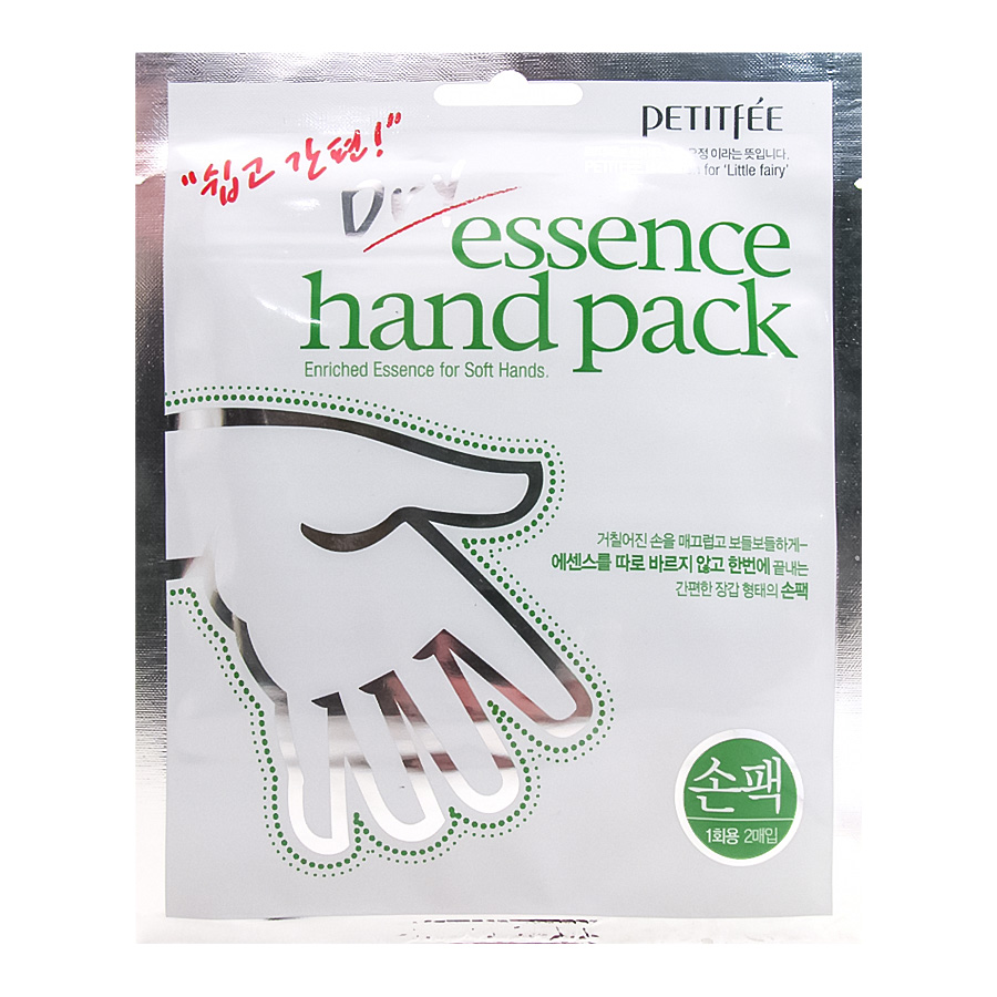 Petitfee Dry Essence Hand Pack -