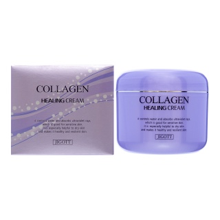 JIGOTT Collagen Healing Cream Питательный ночной крем с коллагеном