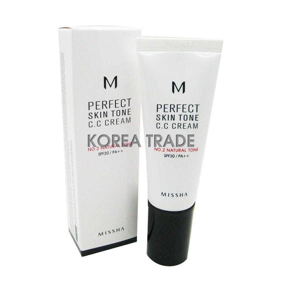 MISSHA M Perfect Skin Tone CC Cream #2 Natural Tone CC-