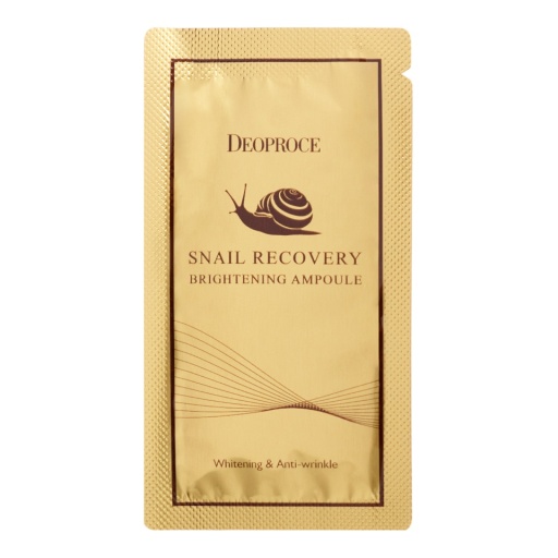 DEOPROCE SNAIL RECOVERY BRIGHTENING AMPOULE [POUCH] оптом