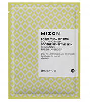 MIZON Enjoy Vital-Up Time Soothing Mask Успокаивающая тканевая маска для лица - оптом