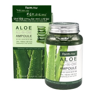FarmStay Aloe All-In-One Ampoule Многофункциональная ампульная сыворотка с экстрактом алоэ