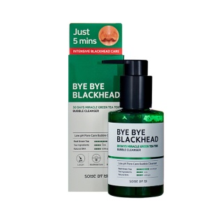 SOME BY MI BYE BYE BLACKHEAD 30 DAYS MIRACLE GREEN TEA TOX BUBBLE CLEANSER - оптом