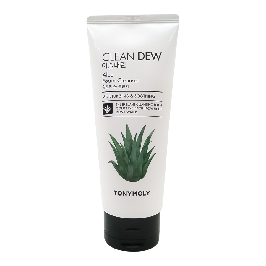 TONYMOLY CLEAN DEW Aloe Foam Cleanser