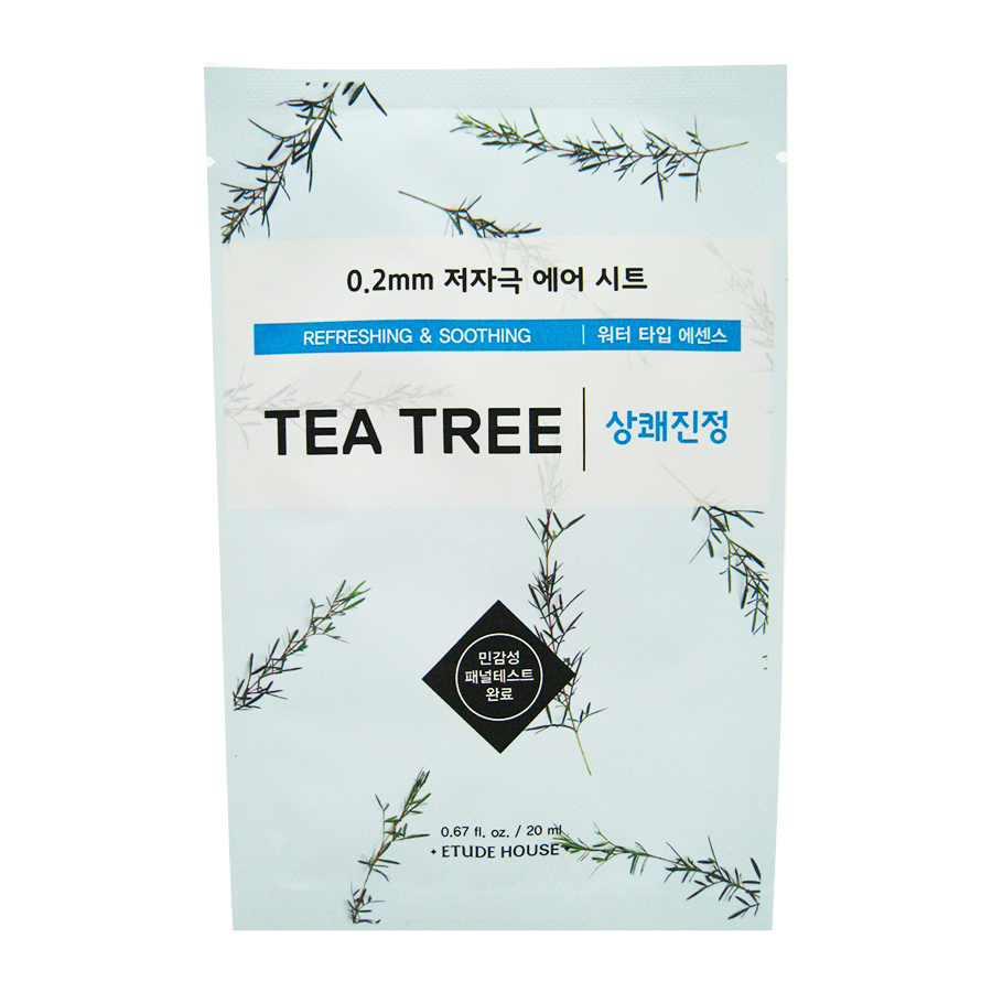 ETUDE HOUSE 0.2 Therapy Air Mask #Tea Tree Refreshing&Soothing