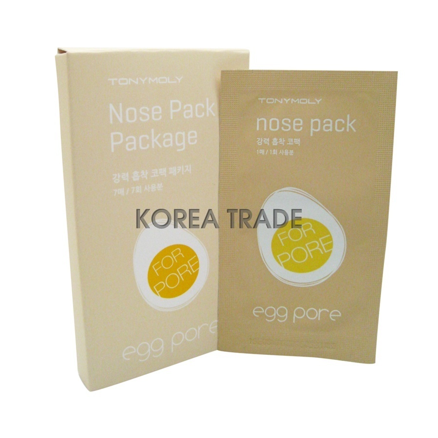TONY MOLY Egg Pore Nose Pack Package