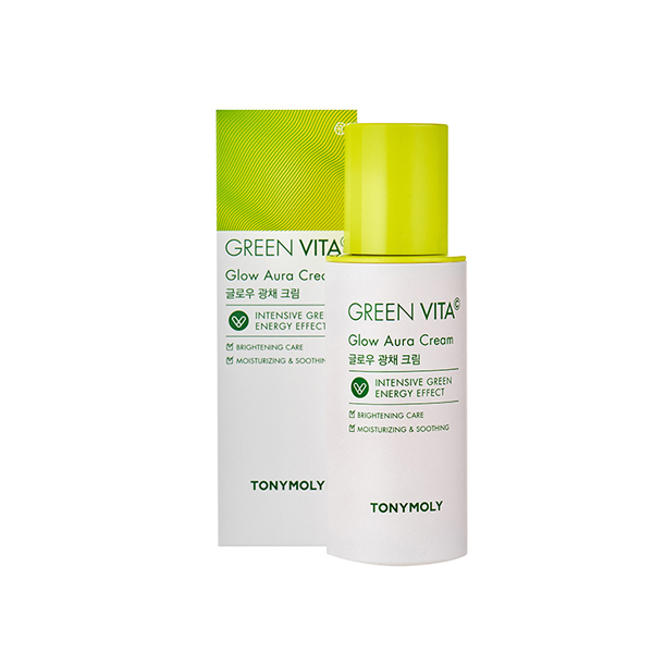 TONYMOLY GREEN VITA C Glow Aura Cream C