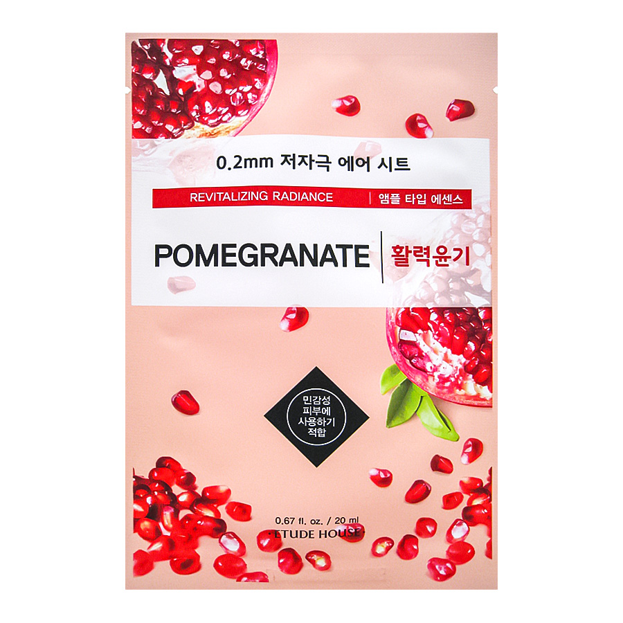 ETUDE HOUSE 0.2 Therapy Air Mask Pomegranate