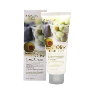 3W CLINIC Moisturizing Olive Hand Cream оптом