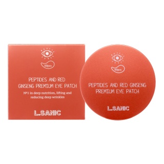 L.SANIC Peptides nd Red Ginseng Premium Eye Patch оптом