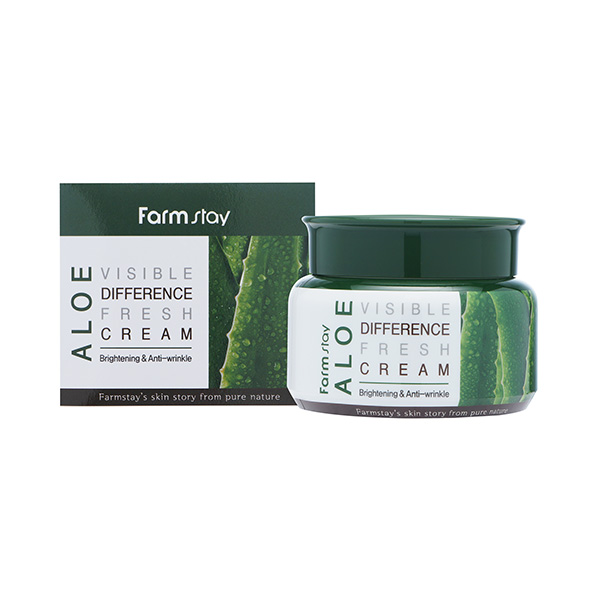 FarmStay Aloe Visible Difference Fresh Cream