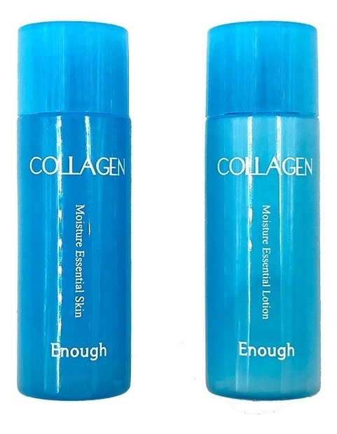 ENOUGH Collagen Skin Lotion Kit (Moisture Essential Skin + Moisture Essential Lotion) : ,
