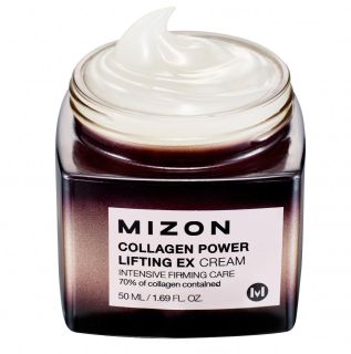 MIZON Collagen Power Lifting EX Cream Лифтинг крем для кожи лица с коллагеном 