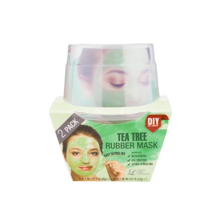 Lindsay Tea-tree Rubber Mask Альгинатная маска с маслом чайного дерева  (пудра+активатор)