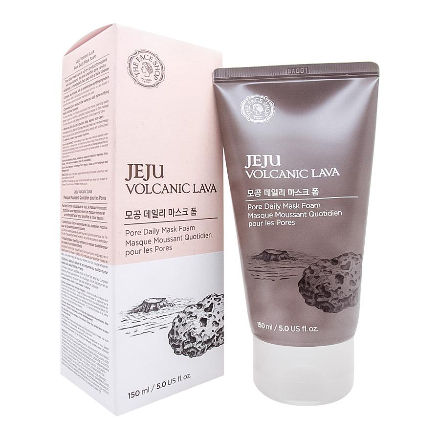 FaceShop Jeju Volcanic Lava Pore Daily Mask Foam