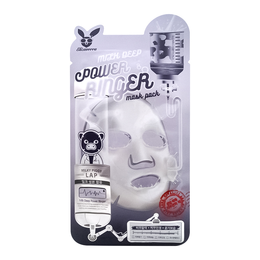 Elizavecca Power Ringer Mask Pack Milk Deep