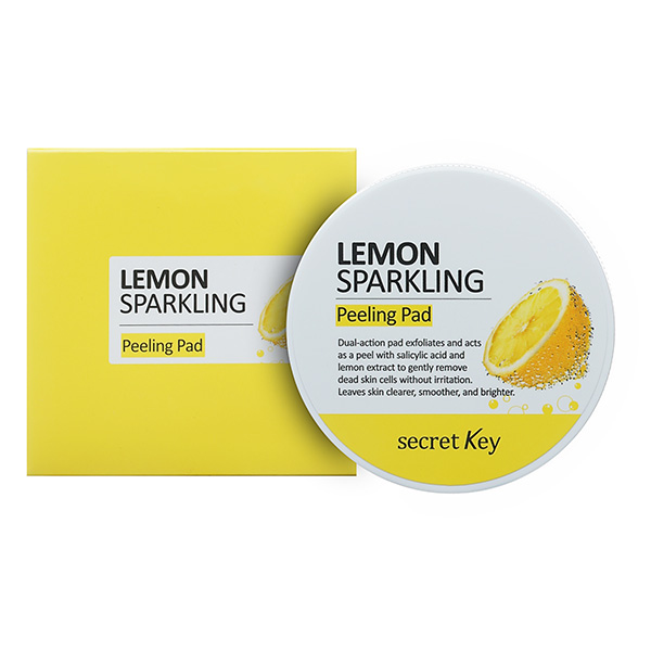 secret Key LEMON SPARKLING Peeling pad -