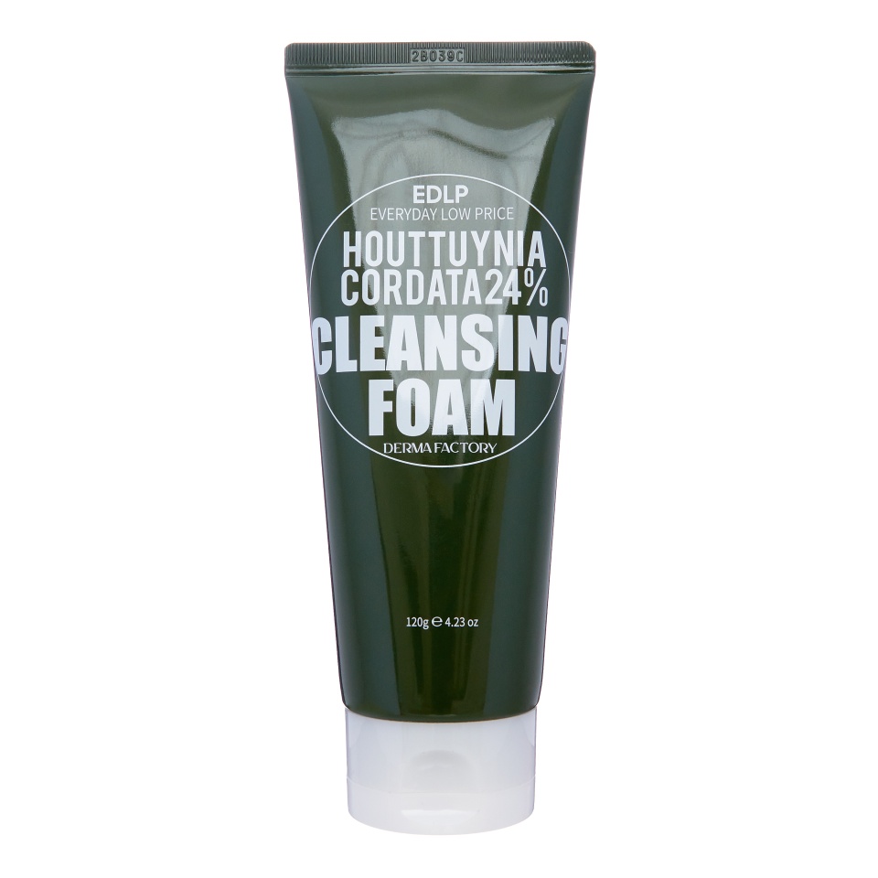 Derma Factory Houttuynia Cordata 24% Cleansing Foam 120