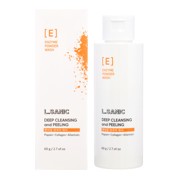L.SANIC Deep Cleansing and Peeling Enzyme Powder Wash -