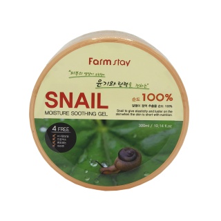FarmStay Snail Moisture Soothing Gel Увлажняющий успокаивающий гель c муцином улитки