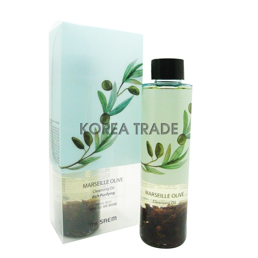 Saem Marseille Olive Cleansing Oil Rich Purifying