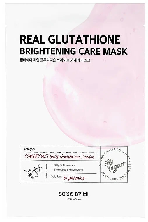 SOME BY MI REAL GLUTATHIONE BRIGHTENING CARE MASK