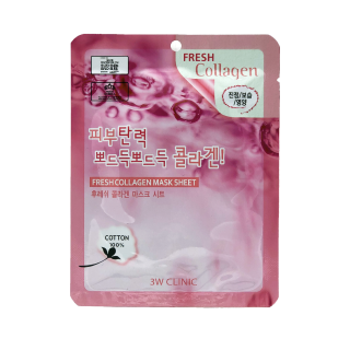 3W CLINIC Fresh Collagen Mask Sheet оптом