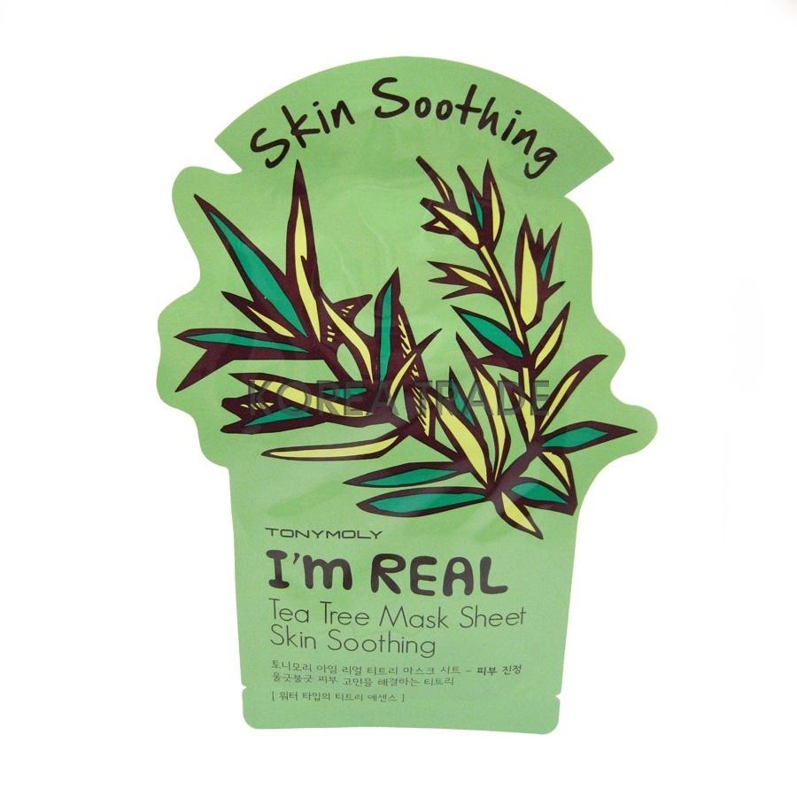 TONY MOLY I’m Real Tea Tree Mask Sheet Skin Soothing