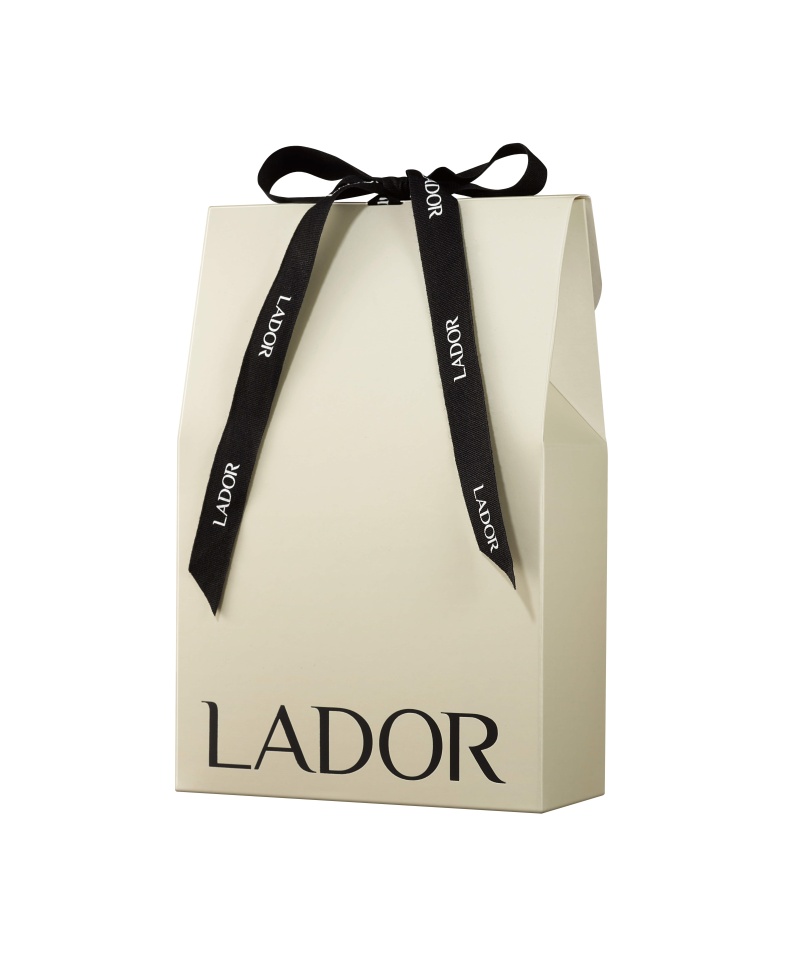 La'dor SMALL GIFT PACKAGE BEIGE WITH RIBBON X 2 ROLLS