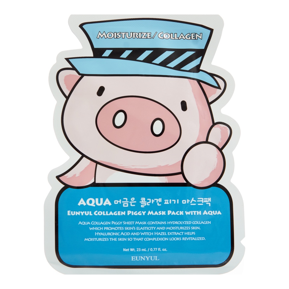EUNYUL Collagen Piggy Mask Pack with Aqua 23