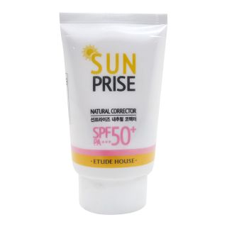 Etude House Sun Prise Natural Corrector SPF50+ PA+++ Солнцезащитный крем для кожи