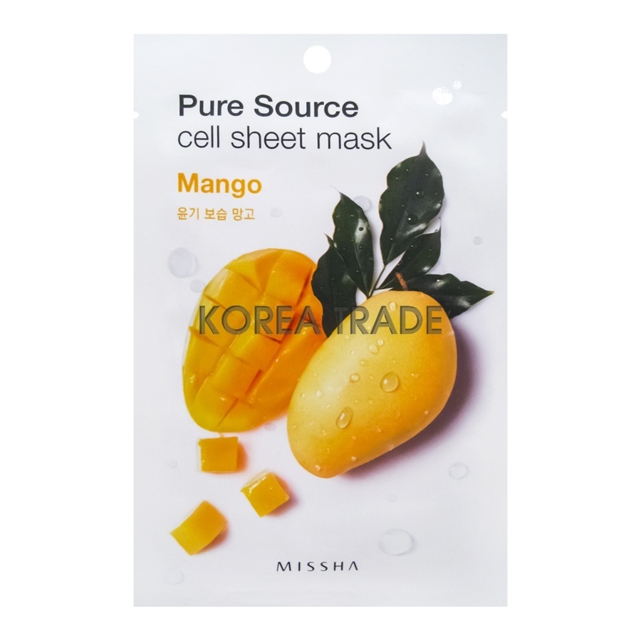 MISSHA Pure Source Cell Sheet Mask Mango