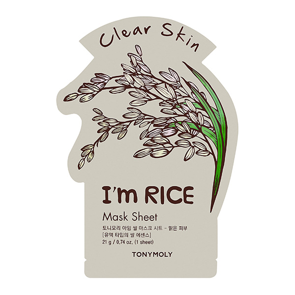 TONYMOLY I'm RICE Mask Sheet Clear Skin