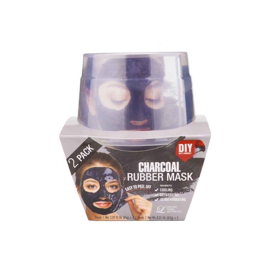 Lindsay Charcoal Rubber Mask (+)