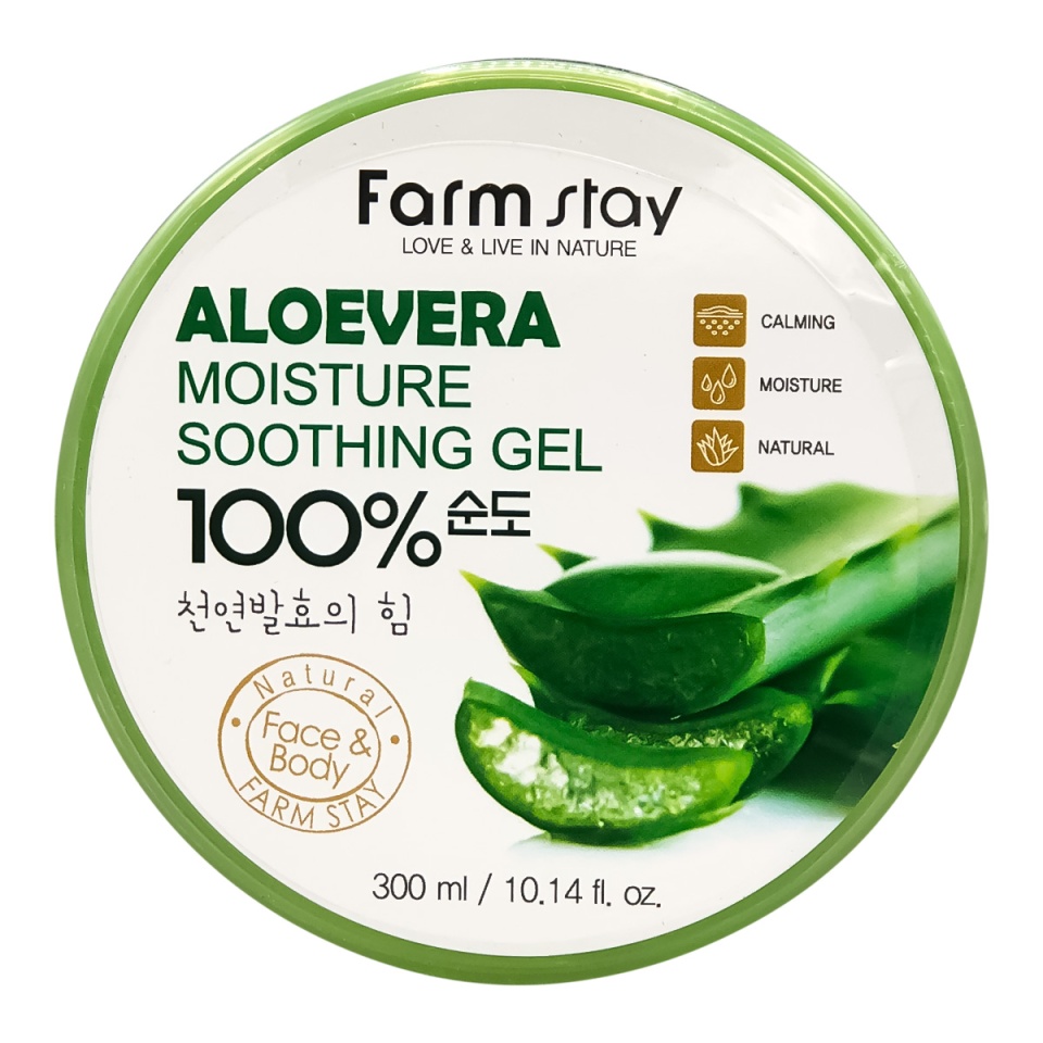 FarmStay Aloe Vera Moisture Soothing Gel 100%