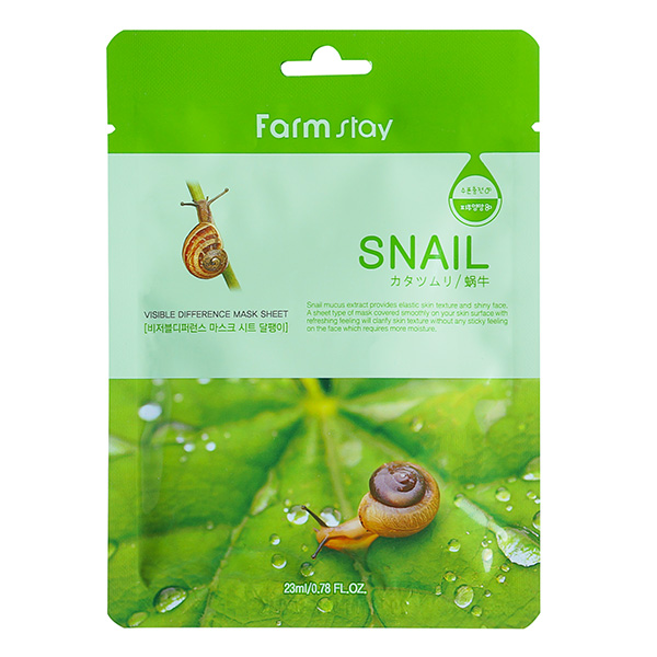 FarmStay Visible Difference Mask Sheet Snail