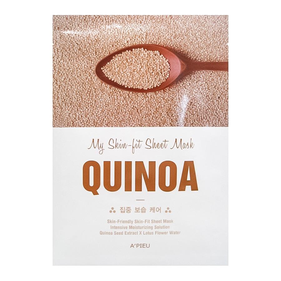 1+1 A'PIEU My Skin-Fit Sheet Mask Quinoa T