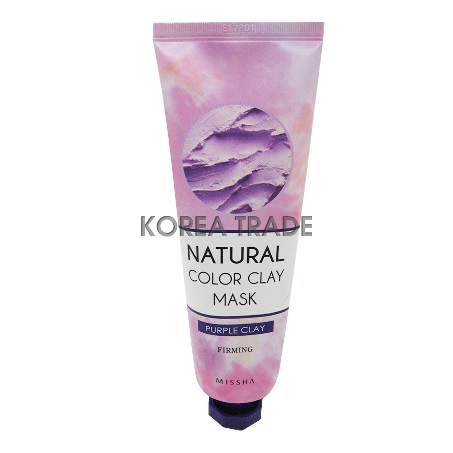 MISSHA Natural Color Clay Mask Purple Firming