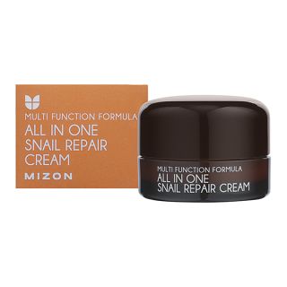 MIZON All In One Snail Repair Cream Mini Крем для лица с муцином улитки