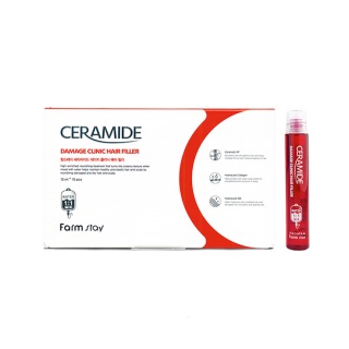 FarmStay Ceramide Damage Clinic Hair Filler Восстанавливающий филлер для поврежденных волос с керамидами