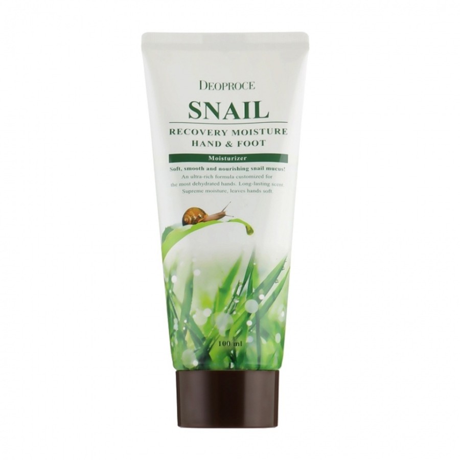 DEOPROCE MOISTURE HAND & BODY SNAIL RECOVERY