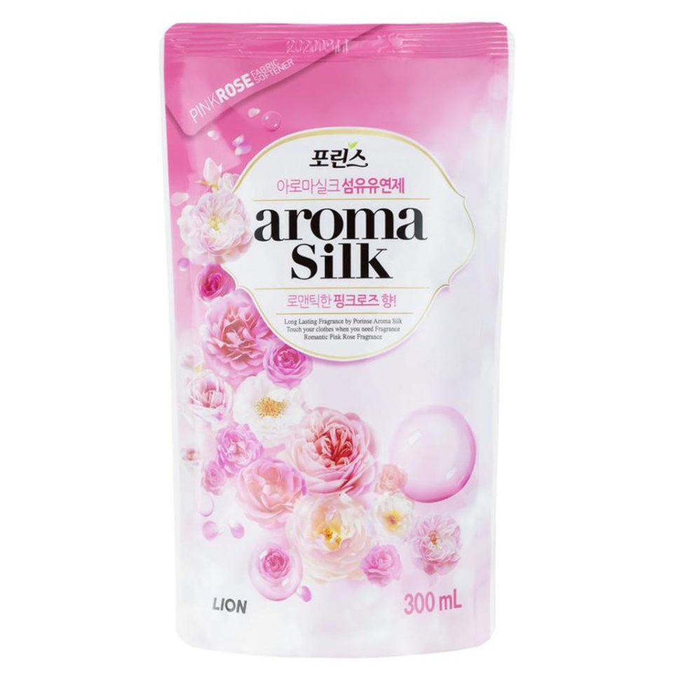 LION Porinse aroma silk pink rose 300ml pouch