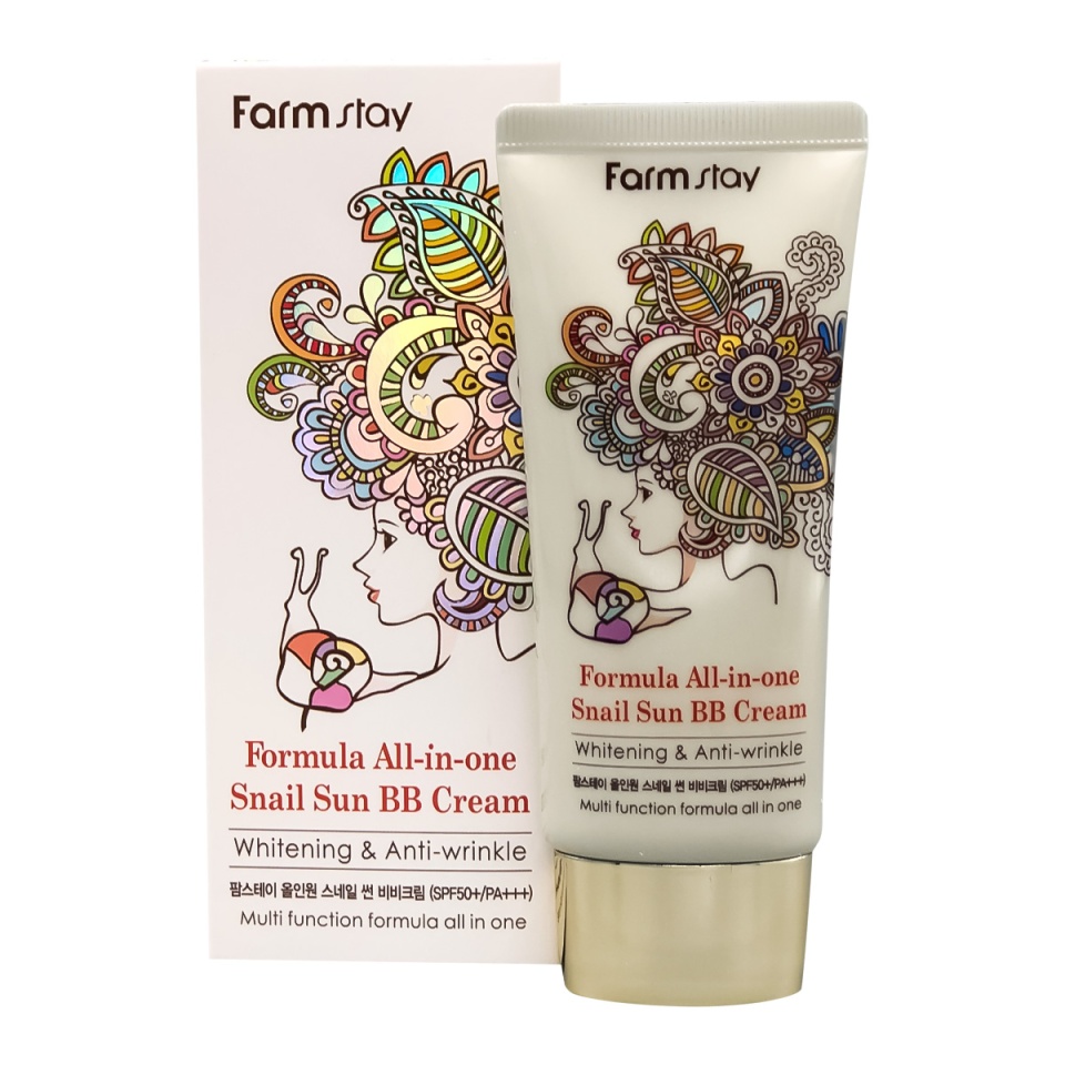 FarmStay Formula All-In-One Snail Sun BB Cream SPF50+/PA+++ -