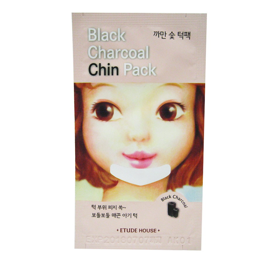 Etude House Black Charcoal Chin Pack