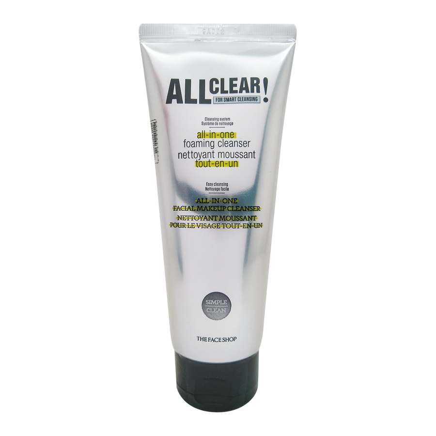 FaceShop All Clear All-in-one Facial Makeup Cleanser
