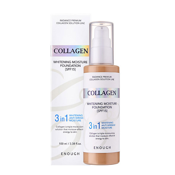 ENOUGH Collagen 3in1 Whitening Moisture Foundation SPF15 #21