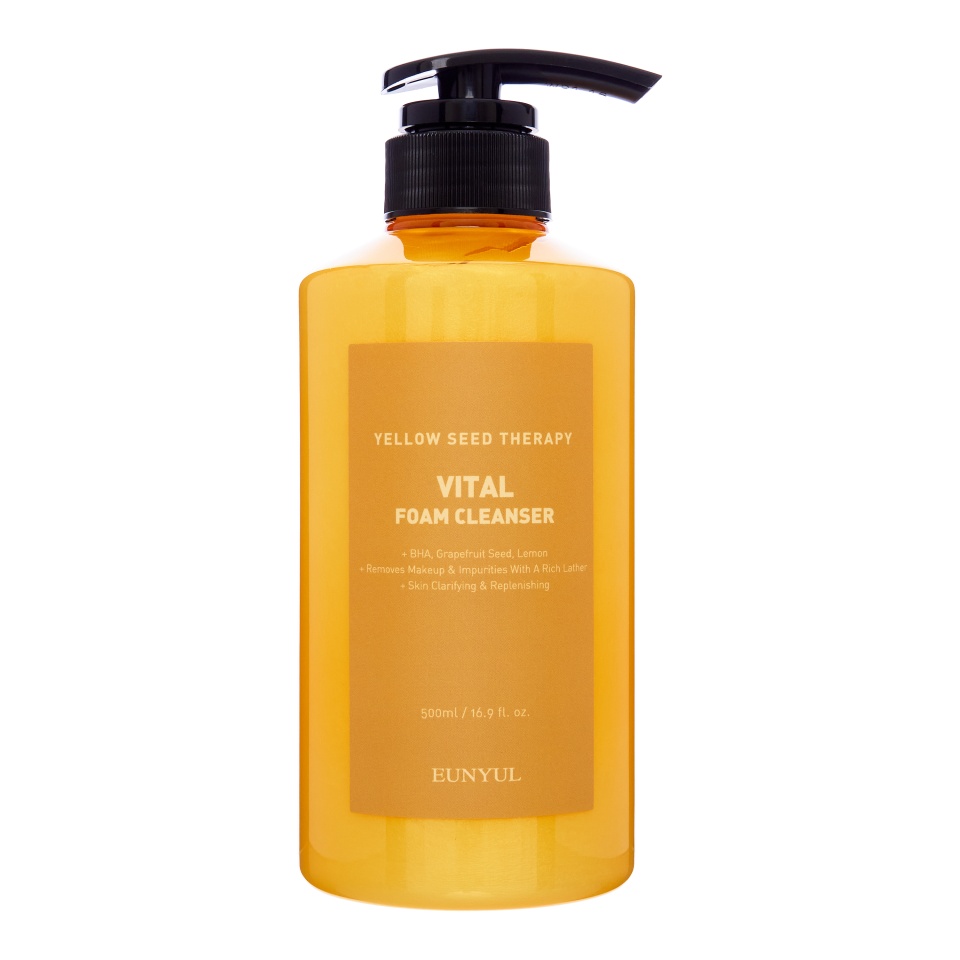 EUNYUL Yellow Seed Therapy Vital Foam Cleanser 500